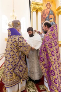 Божественная литургия в храме святителя Спиридона Тримифунтского г. Саратова