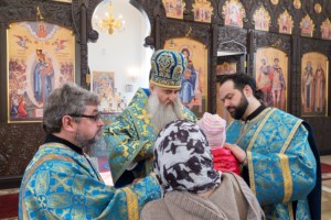 Божественная литургия в храме в честь иконы Божией Матери «Всех скорбящих Радость» г. Саратова
