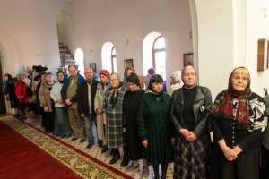 Литургия Преждеосвященных Даров в храме во имя преподобного Сергия Радонежского г.Саратова