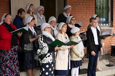 Божественная литургия в храме великомученика Георгия Победоносца г. Саратова