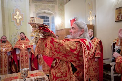 В Саратове встретили мощи святого великомученика Георгия Победоносца