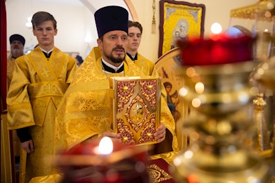 Митрополит Игнатий совершил Великое освящение храма святой блаженной Ксении Петербургской п. Красный Текстильщик и Божественную литургию в новоосвященном храме