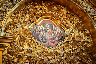 Митрополит Игнатий совершил Божественную литургию в Свято-Троицком кафедральном соборе Саратова