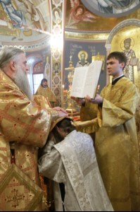 Великое освящение верхнего храма во имя Святой Живоначальной Троицы Свято-Троицкого кафедрального собора города Саратова