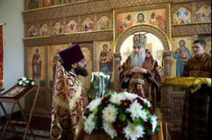 Великое освящение храма святых мучеников Адриана и Наталии г. Саратова и Божественная литургия в новоосвященном храме