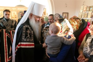 Литургия Преждеосвященных Даров в храме во имя преподобного Сергия Радонежского г.Саратова