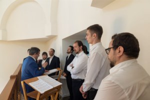 Божественная литургия в храме святого благоверного князя Александра Невского г. Саратова