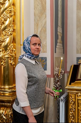 Всенощное бдение в Свято-Троицком кафедральном соборе г. Саратова