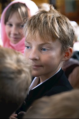 Митрополит Игнатий совершил Божественную литургию в Крестовоздвиженском храме г. Хвалынска