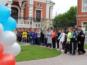 В Покровской гимназии прошел II спортивный епархиальный фестиваль «ГТО-ника»