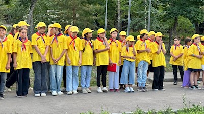 В детском лагере «Солнечный» завершилась третья смена