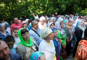 Божественная литургия в Вавиловом Доле