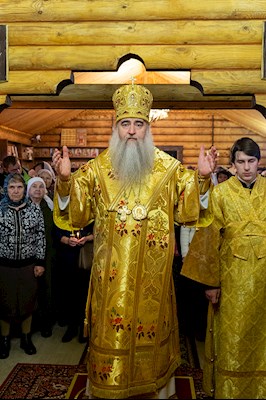 Митрополит Лонгин совершил Великое освящение храма Преображения Господня р.п. Соколовый