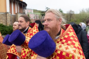 Божественная литургия в Свято-Алексиевском женском монастыре г. Саратова