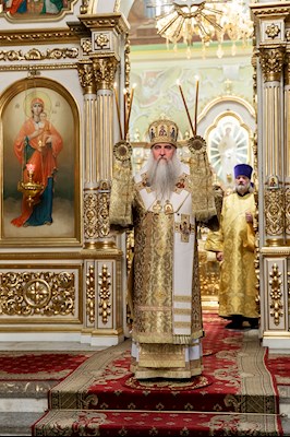 Всенощное бдение в храме Покрова Пресвятой Богородицы г. Саратова