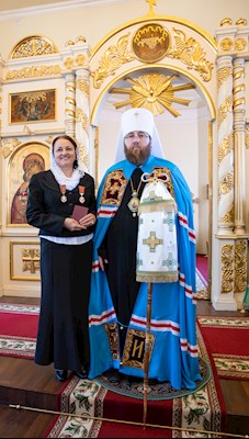 Митрополит Игнатий совершил Божественную литургию в храме преподобного Серафима Саровского г. Саратова