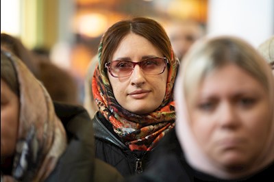 В Покровском соборе прошла торжественная встреча саратовских святителей