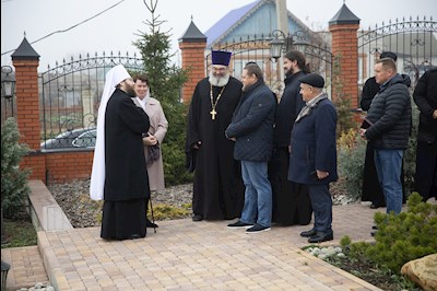 Митрополит Игнатий совершил Божественную литургию в Свято-Никольском храме с. Октябрьский Городок