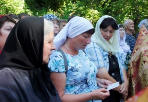 Божественная литургия в Вавиловом Доле