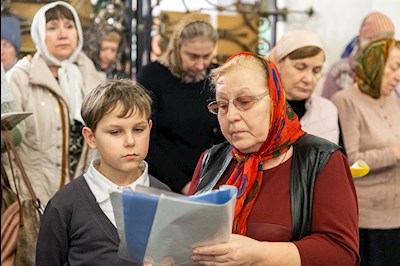 Всенощное бдение в Свято-Никольском мужском монастыре г. Саратова