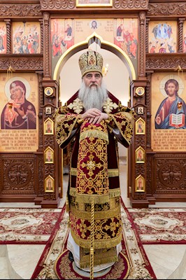 Божественная литургия в храме во имя святых благоверных князей страстотерпцев Бориса и Глеба г. Саратова