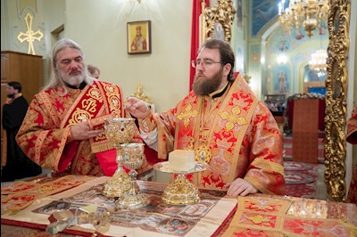 В Саратове встретили мощи святого великомученика Георгия Победоносца