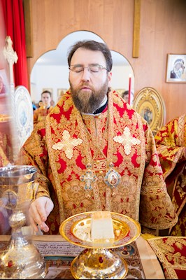 Митрополит Игнатий совершил Великое освящение храма Архангела Михаила с. Курдюм и первую Божественную литургию в новоосвященном храме