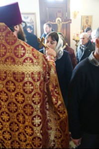 Великое освящение храма святых мучеников Адриана и Наталии г. Саратова и Божественная литургия в новоосвященном храме