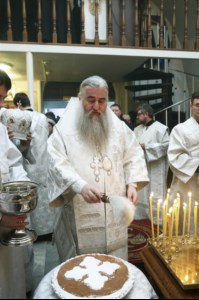 Божественная литургия и панихида в храме во имя святителя и чудотворца Николая на Елшанском кладбище г. Саратова