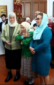 Божественная литургия в храме в честь Покрова Пресвятой Богородицы р.п. Новые Бурасы