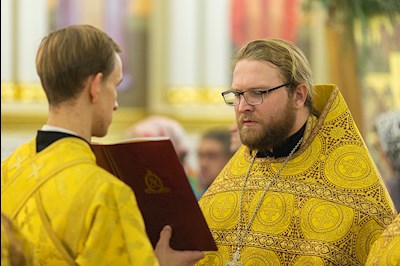 Всенощное бдение в храме святителя Спиридона Тримифунтского г. Саратова