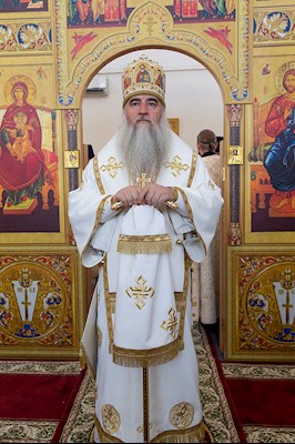 Божественная литургия в храме во имя святителя Митрофана, епископа Воронежского, г.Саратова