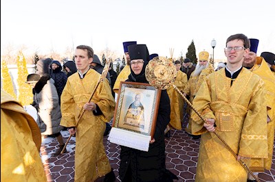 Божественная литургия в Свято-Иоанновском женском монастыре с. Алексеевка Хвалынского района