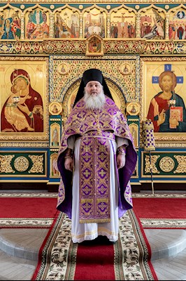 Божественная литургия в Свято-Никольском мужском монастыре г. Саратова