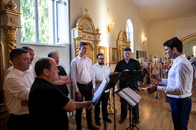 Всенощное бдение в храме в честь Казанской иконы Божией Матери р.п. Татищево