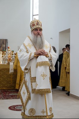 Божественная литургия в храме святителя Тихона, Епископа Воронежского, Задонского чудотворца г. Саратова
