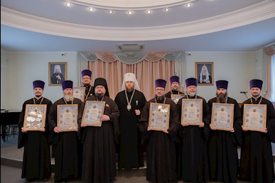 Состоялось ежегодное Епархиальное собрание духовенства