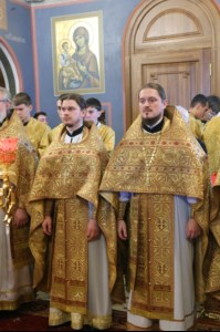 Великое освящение верхнего храма во имя Святой Живоначальной Троицы Свято-Троицкого кафедрального собора города Саратова