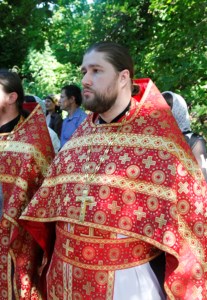 Божественная литургия в Вавиловом Доле