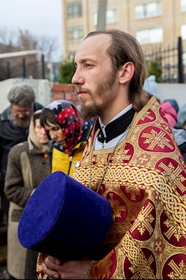 Божественная литургия в храме во имя святых бессребреников и чудотворцев Космы и Дамиана г. Саратова