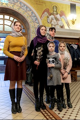 Всенощное бдение в Свято-Троицком кафедральном соборе г. Саратова