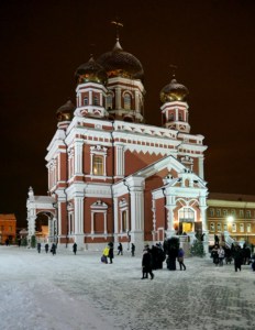 Великая Рождественская вечерня в храме в честь Покрова Пресвятой Богородицы г. Саратова