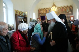 Великое освящение храма святых мучеников Адриана и Наталии г. Саратова и Божественная литургия в новоосвященном храме