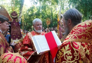 Божественная литургия в Вавиловом Доле