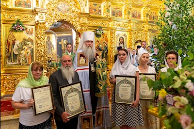 Всенощное бдение в Свято-Троицком кафедральном соборе г.Саратова