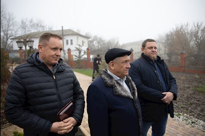 Митрополит Игнатий совершил Божественную литургию в Свято-Никольском храме с. Октябрьский Городок