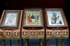 Божественная литургия в Спасо-Преображенском мужском монастыре г.Саратова