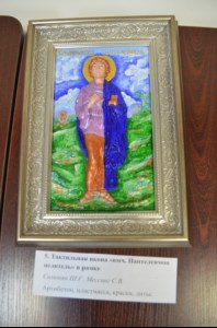 Начала работу выставка тактильных икон
