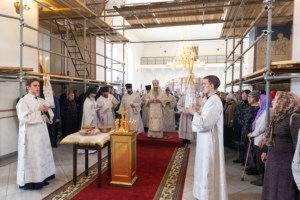 Божественная литургия в Свято-Никольском мужском монастыре г. Саратова