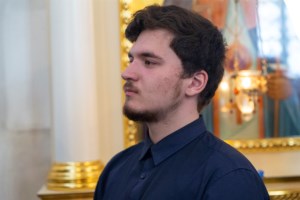 Литургия Преждеосвященных Даров, малое повечерие и утреня Великого Четвертка на Архиерейском подворье — в храме во имя святых равноапостольных Мефодия и Кирилла при СГУ